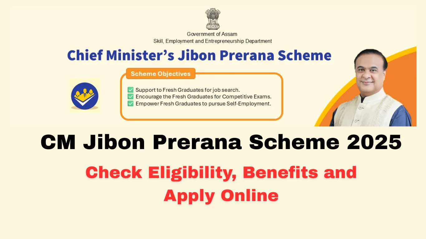 CM Jibon Prerana Scheme 2025: Check Eligibility, Benefits & Application process