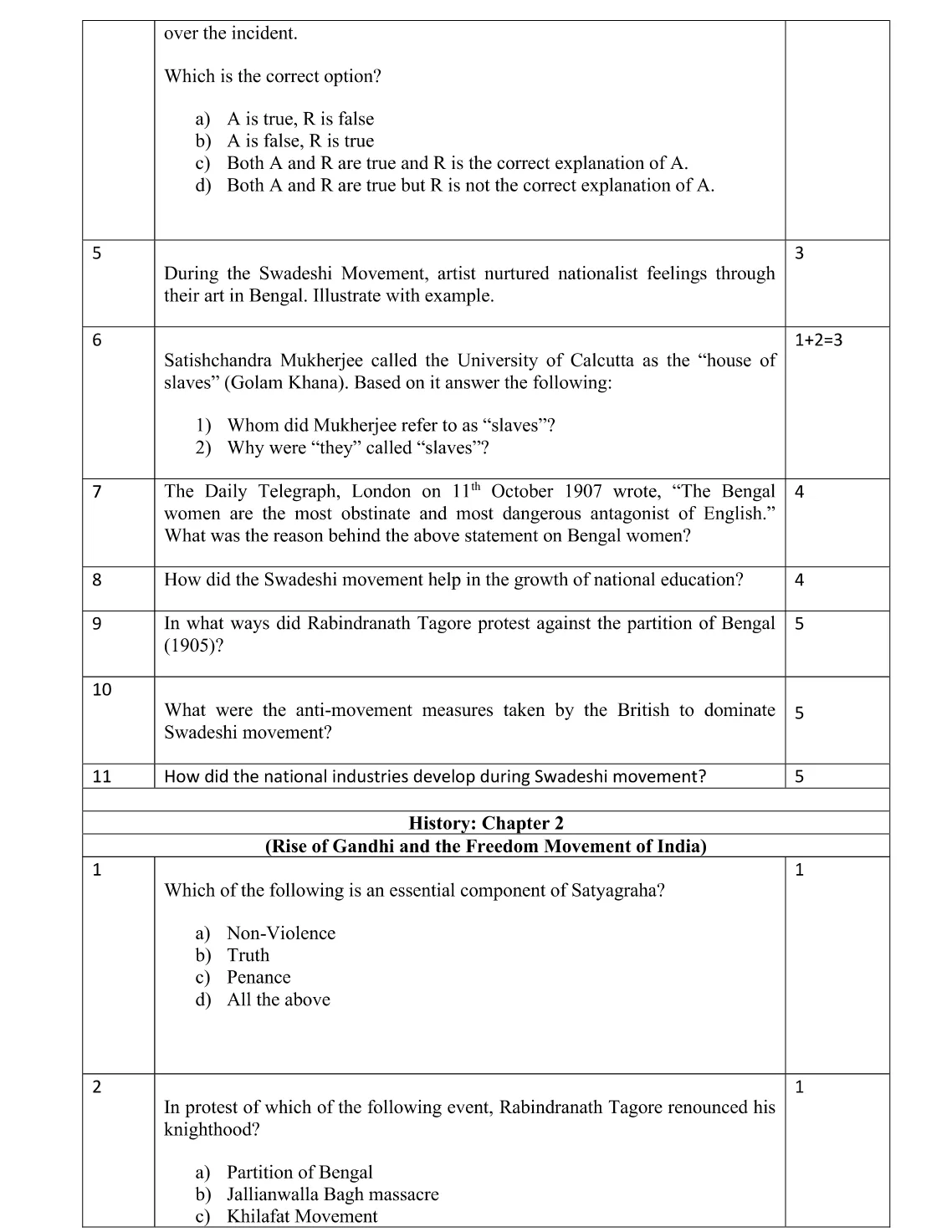 SEBA HSLC Class 10 Social Science Sample Question Paper 2026 : Download PDF