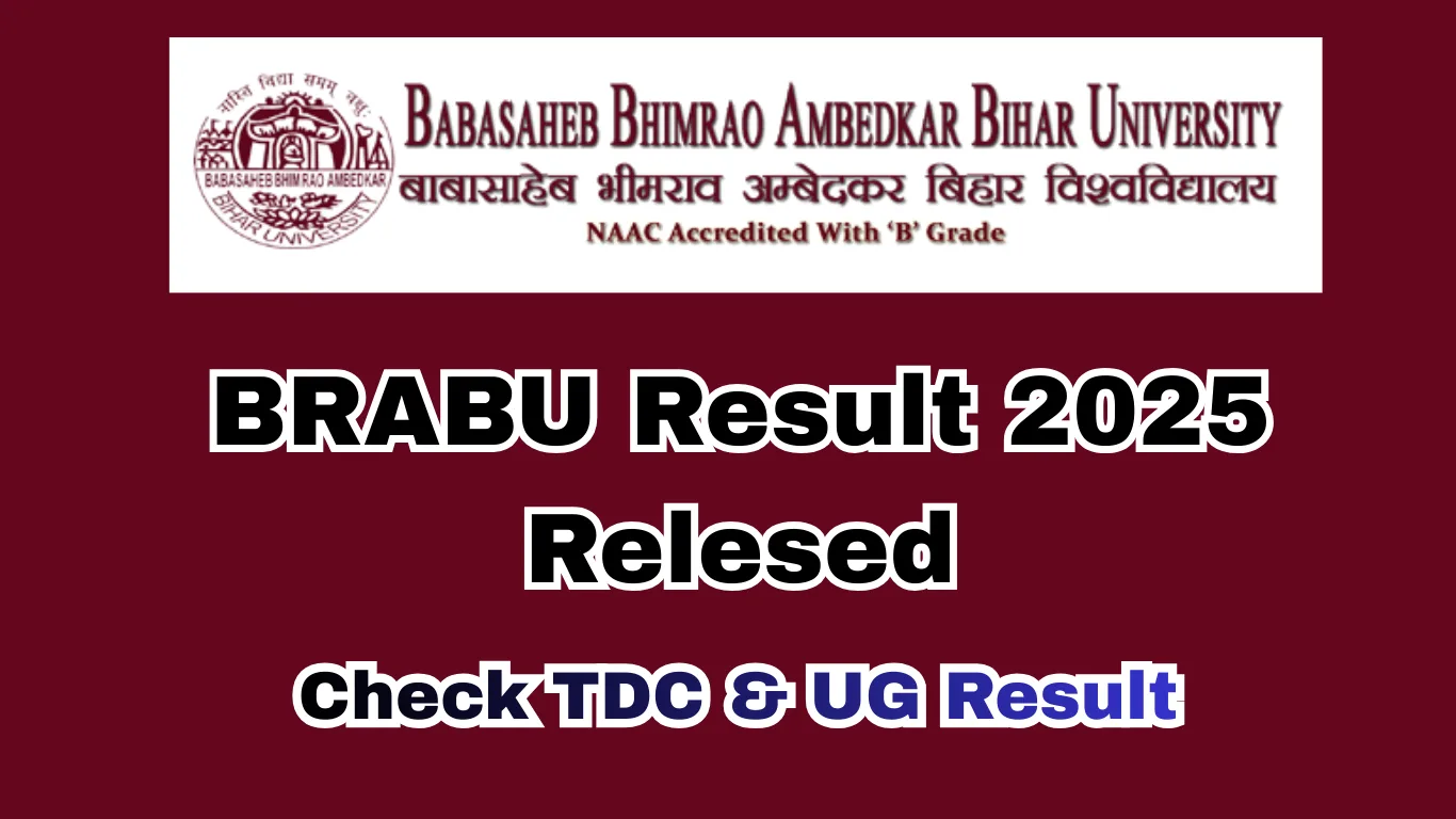 BRABU Result 2025 (Out): Check TDC & UG Result @ brabu.net